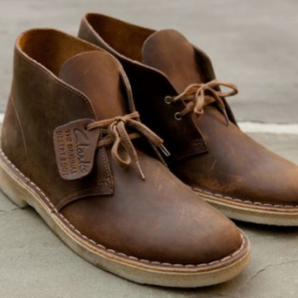 clarks desert beeswax